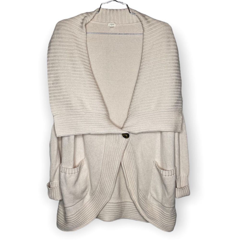 J. Crew Factory 100% Cotton Cardigan Size Small